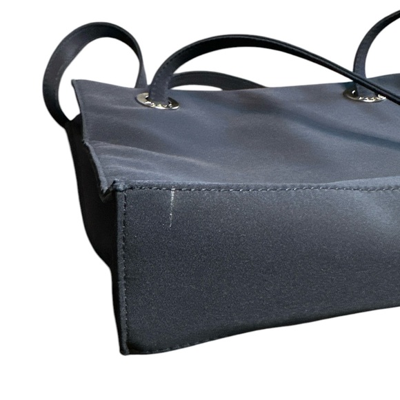 Kookai navy blue nylon shoulder bag - Picture 5 of 6